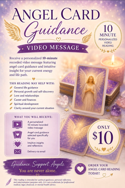 Angel Card Guidance Video Message