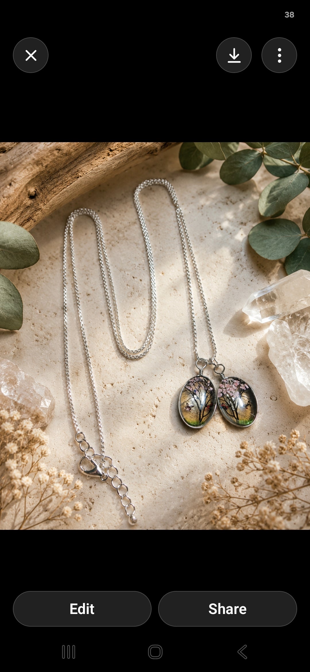 1515 Twin Tree of Life Necklace