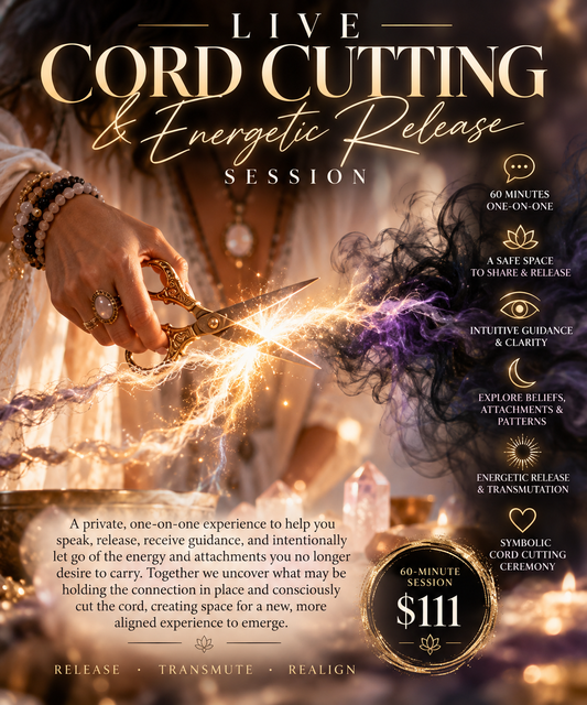 Live Cord Cutting & Energetic Release