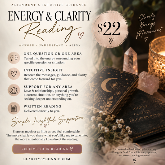 Energy Reflection & Clarity Reading